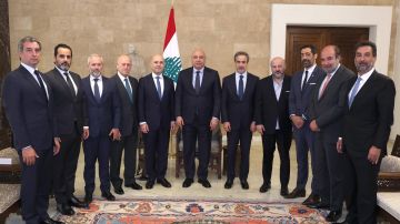 جديد تصويت المغتربين... ونواب في قصر بعبدا جديد تصويت المغتربين... ونواب في قصر بعبدا