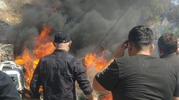 بالفيديو: اللحظات الأولى بعد الغارة