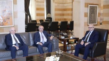 سلام عرض مع مخزومي للتطورات السياسية