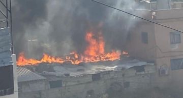 السيطرة على حريق في محل خردوات بجبل البداوي