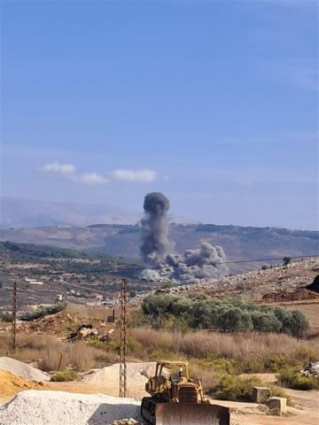 بالصور والفيديو- غارات عنيفة على الجنوب!