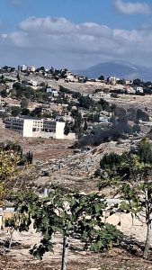 غارة إسرائيلية تستهدف المنطقة الواقعة بين حاروف وجبشيت في جنوب لبنان غارة إسرائيلية تستهدف المنطقة الواقعة بين حاروف وجبشيت في جنوب لبنان