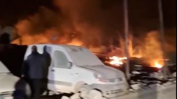 بالفيديو: ما نتج عن الغارات... نار ودمار!