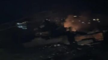 بالفيديو ..الدمار الذي خلفته الغارات