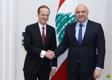 عون: نطالب دول الاتحاد الأوروبي بالضغط على إسرائيل