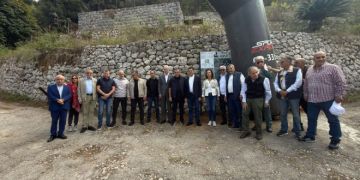 مرقص خلال إطلاق درب عرمون لمحبي المشي برعاية وزيري السياحة والإعلام: لا يمر يوم في هذا العهد دون بناء مدماك جديد رغم التحديات مرقص خلال إطلاق درب عرمون لمحبي المشي برعاية وزيري السياحة والإعلام: لا يمر يوم في هذا العهد دون بناء مدماك جديد رغم التحديات