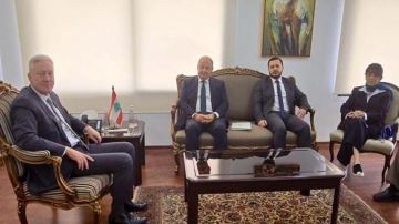 لقاء بين رجي ووفد من المجلس الإقتصادي والإجتماعي