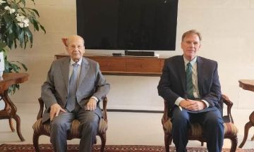 ميشال عون بحث في الأوضاع مع القائم بأعمال السفارة الأميركية