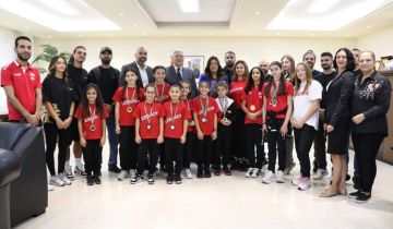 وزيرة الشباب والرياضة كرمت رياضيين حققوا انجازات