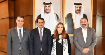 سفير قطر يستقبل ميرنا المر ويبحث معها سبل تعزيز التعاون والتنمية المحلية سفير قطر يستقبل ميرنا المر ويبحث معها سبل تعزيز التعاون والتنمية المحلية