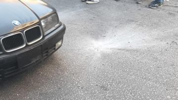 صاروخ إسرائيلي يستقر وسط الطريق