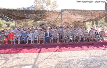 اختتام التمرين العسكري المشترك Resolute Union 2026 في منطقة حنوش حامات اختتام التمرين العسكري المشترك Resolute Union 2026 في منطقة حنوش حامات