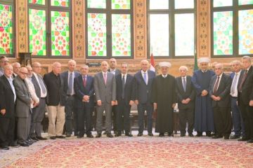 دريان ومخزومي من دار الفتوى اتفاق السلام التاريخي في مصر نموذج للتعاون العربي