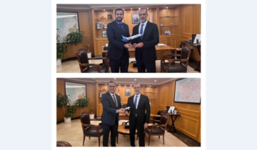 رسامني بحث مع ممثل Huawei ومدير الخطوط التركية بالتعاون بمجالي إدارة المرافئ والنقل الجوي