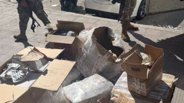 مداهمات لـالريجي وضبط مصنوعات تبغية مهربة ومزورة مداهمات لـالريجي وضبط مصنوعات تبغية مهربة ومزورة