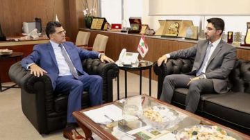 مرقص بحث مع الملحق الإعلامي القطري في سبل التعاون