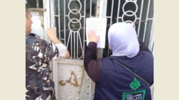 تشميع محال مخالفة حفاظا على السلامة الغذائية تشميع محال مخالفة حفاظا على السلامة الغذائية