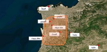 فيديو مروع من الضاحية الجنوبية لبيروت