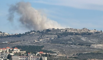 النشرة: الجيش الإسرائيلي نفذ تفجيرا كبيرا في بلدة يارون فجر اليوم