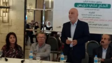 خريس: التعامل مع إسرائيل حرام ولا عودة إلى اتفاق 17 أيار