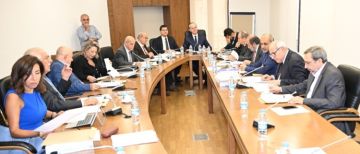 لجنة الادارة والعدل تابعت درس قانون الاعلام بحضور مرقص