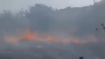 حرائق في محيط تلة شواط - عيتا الشعب حرائق في محيط تلة شواط - عيتا الشعب