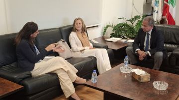 الصدي التقى ممثلة الفاو في لبنان والسفير الألماني