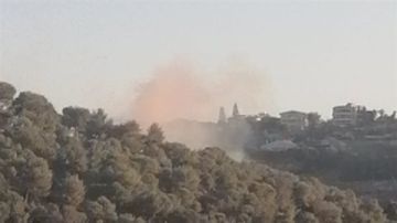 استهداف جديد على طريق شوكين ووقوع إصابة