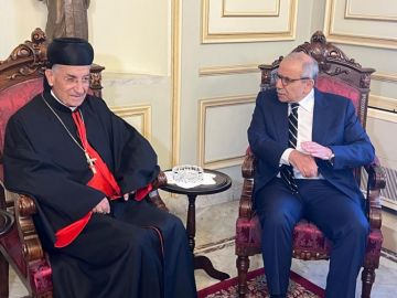 الراعي يستقبل رئيس الحكومة في بكركي الراعي يستقبل رئيس الحكومة في بكركي