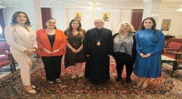 زيارة لجنة شؤون المرأة لغبطته البطريرك العبسي: عرض للمبادرات وتعزيز للدور الكنسي