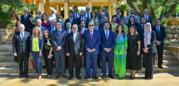 جامعة الروح القدس استضافت ورشة عمل لاتحاد الجامعات العربية حول التخطيط الاستراتيجي