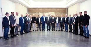 جعجع استقبل وفد نادي الشبيبة البوشرية