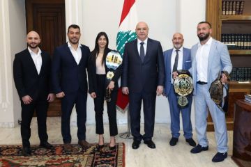 الرئيس عون يبحث في الأوضاع السياسية ويستقبل سفراء جدد وبطلة العالم في الفنون القتالية الرئيس عون يبحث في الأوضاع السياسية ويستقبل سفراء جدد وبطلة العالم في الفنون القتالية