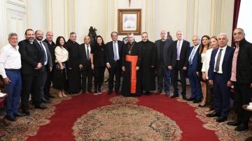 الراعي التقى وفدا من زوق مصبح وأثنى على الجهود المبذولة الراعي التقى وفدا من زوق مصبح وأثنى على الجهود المبذولة