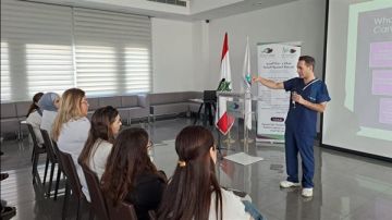 محاضرة توعوية حول أهمية الفحص المبكر لسرطان الثدي في جمعية المواساة للدكتور سليم رمضان محاضرة توعوية حول أهمية الفحص المبكر لسرطان الثدي في جمعية المواساة للدكتور سليم رمضان