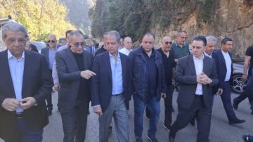 الصدي يتفقد نهر الكلب ويعلن خطوات لمعالجة التلوث والتعديات واستكمال الأشغال