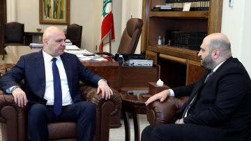 عون اطلع من ناصر الدين على أجواء زيارته إلى قطرر