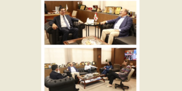 مرقص بحث مع وفد فرانس ميديا موند في مبادرات تشمل اذاعة لبنان وتلفزيون لبنان مرقص بحث مع وفد فرانس ميديا موند في مبادرات تشمل اذاعة لبنان وتلفزيون لبنان