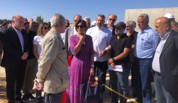 وزيرة البيئة تفقدت أعمال محطة تكرير الصرف الصحي في تمنين: خطوة أساسية نحو خفض التلوث في الليطاني