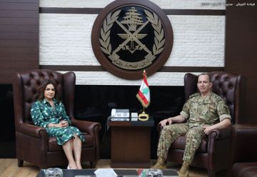 قائد الجيش بحث مع حنين السيد وفادي كرم الأوضاع العامة في البلاد