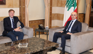 الحجار استقبل القائم بأعمال السفارة الأميركية وسفير باكستان وعرض مع سليمان وعطية مطالب إنمائية