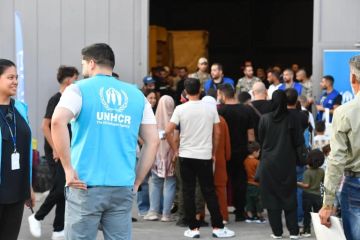 انطلاق المرحلة الخامسة من خطة العودة المنظمة للنازحين السوريين عبر مركز المصنع انطلاق المرحلة الخامسة من خطة العودة المنظمة للنازحين السوريين عبر مركز المصنع