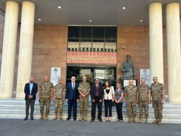 استقبال وفد المعهد العربي للتخطيط في كلية فؤاد شهاب للقيادة والأركان استقبال وفد المعهد العربي للتخطيط في كلية فؤاد شهاب للقيادة والأركان