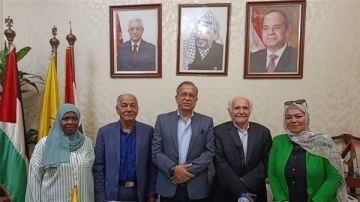 حركة فتح إقليم جمهورية مصر العربية تستقبل اللواء جلال أبو شهاب والوفد المرافق له حركة فتح إقليم جمهورية مصر العربية تستقبل اللواء جلال أبو شهاب والوفد المرافق له