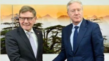 رجي: الحل الديبلوماسي يحقق الاستقرار وحصر السلاح مدخل للإعمار رجي: الحل الديبلوماسي يحقق الاستقرار وحصر السلاح مدخل للإعمار