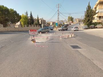 مشهد خطير في مستديرة حوش الأمراء نداء عاجل من اليازا لبلدية زحلة