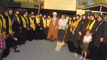 الهيئات النسائية لحزب الله أحيت ذكرى السيدين نصرالله وصفي الدين باحتفال في روضة شهداء الغازية