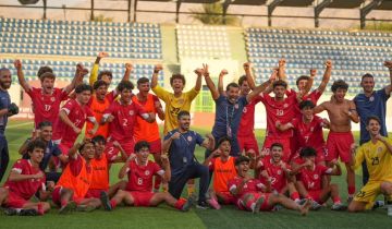 لبنان بالمربع الذهبي لبطولة غرب آسيا لكرة القدم للناشئين.. لبنان بالمربع الذهبي لبطولة غرب آسيا لكرة القدم للناشئين..