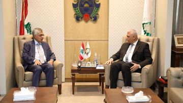 لقاء بين اللواء شقير والسفير البرازيلي