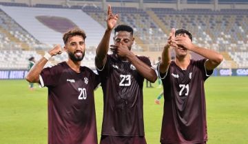 النجمة يهزم الانصار بثلاثية للثلاثي صادق وجمعة والزين في ابوظبي..